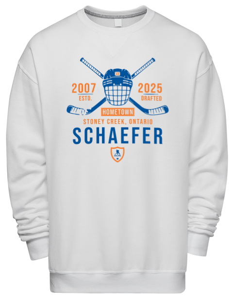 Classic Heritage Matthew Schaefer Premium Unisex Crewneck Sweatshirt | Swagsta