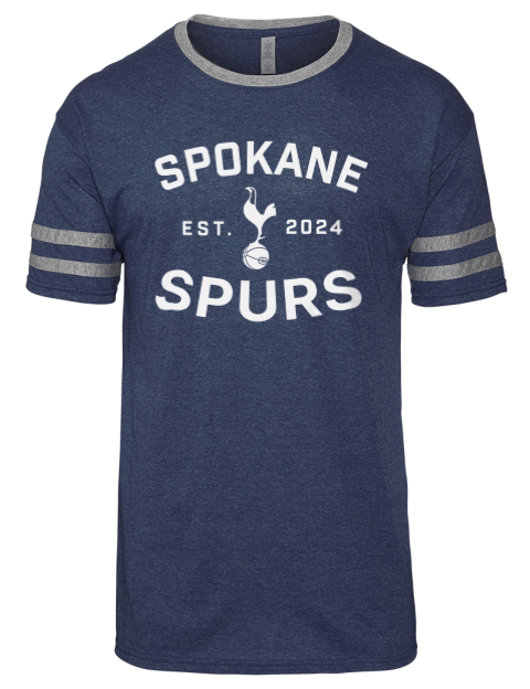 Official Spokane Spurs Men's Tri-Blend T-Shirt | Swagsta