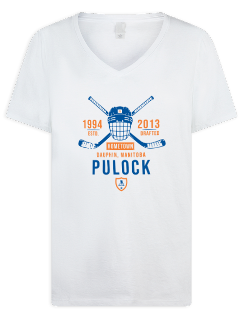 Classic Heritage Ryan Pulock Premium Ladies V-Neck T-Shirt | Swagsta