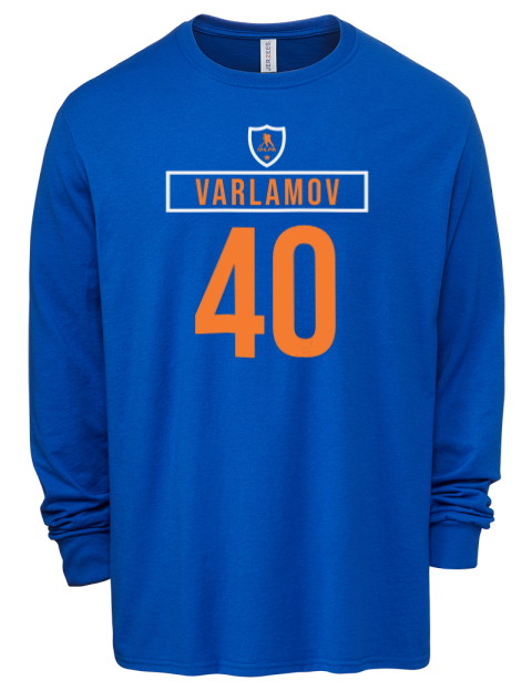 Away Jersey Semyon Varlamov Men's Premium Blend Long Sleeve-T-Shirt | Swagsta