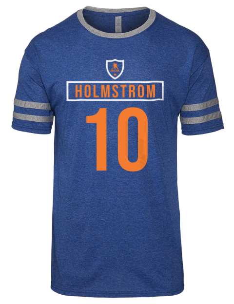 Away Jersey Simon Holmstrom Men's Tri-Blend T-Shirt | Swagsta
