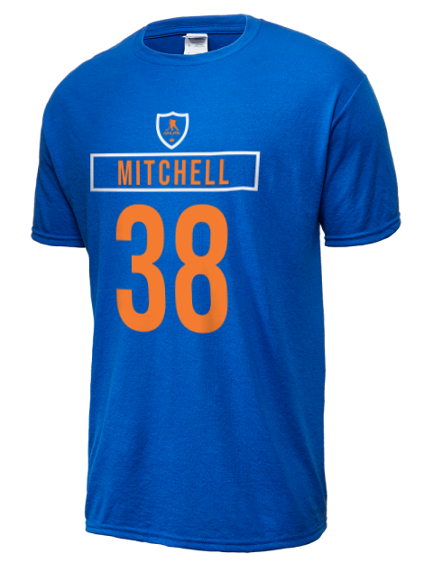 Away Jersey Travis Mitchell Dri-Power Unisex T-Shirt | Swagsta