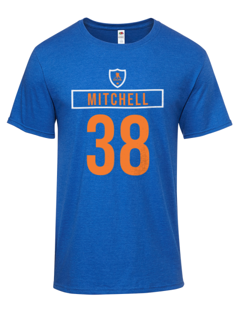Away Jersey Travis Mitchell Iconic Men's T-Shirt | Swagsta