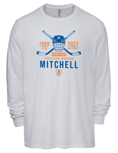 Classic Heritage Travis Mitchell Men's Premium Blend Long Sleeve-T-Shirt | Swagsta