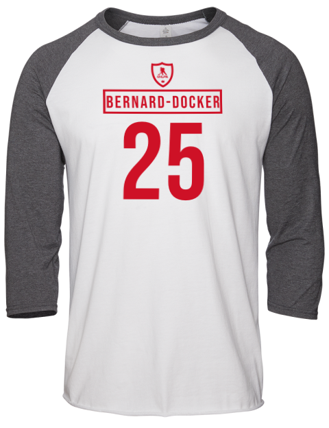 Home Jersey 1235-2 Jacob Docker Unisex Premium Three-Quarter Raglan T-Shirt | Swagsta