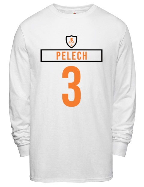 Home Jersey Adam Pelech Men's Long-Sleeve T-Shirt | Swagsta