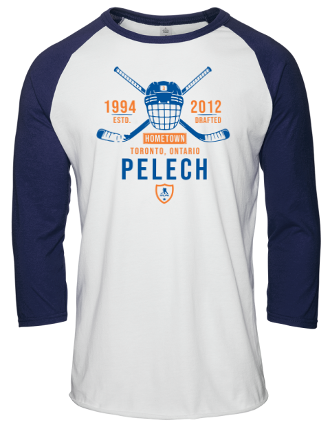 Classic Heritage Adam Pelech Unisex Premium Three-Quarter Raglan T-Shirt | Swagsta