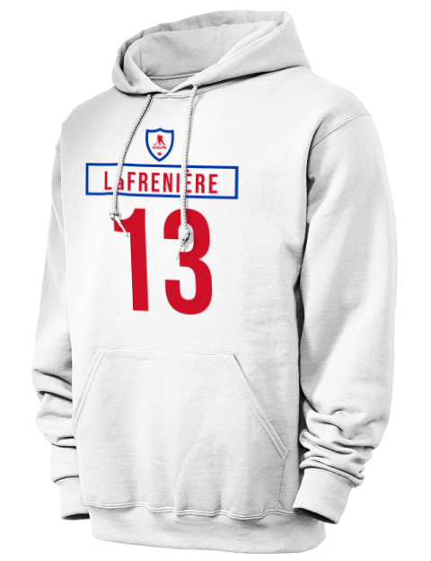 2A Home Jersey Alexis Lafreniere Unisex Hooded Sweatshirt | Swagsta