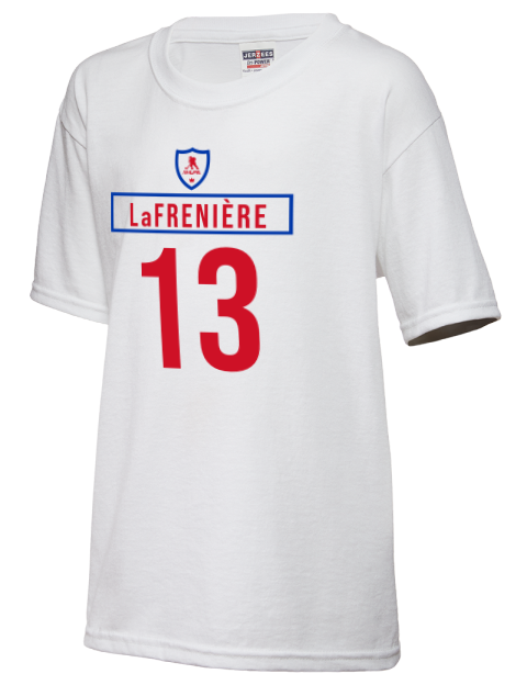 2A Home Jersey Alexis Lafreniere Youth T-Shirt | Swagsta