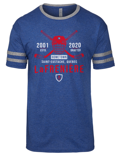 3A Heritage Alexis Lafreniere Men's Tri-Blend T-Shirt | Swagsta
