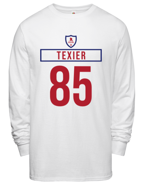 Home Jersey Alexandre Texier Men's Long-Sleeve T-Shirt | Swagsta