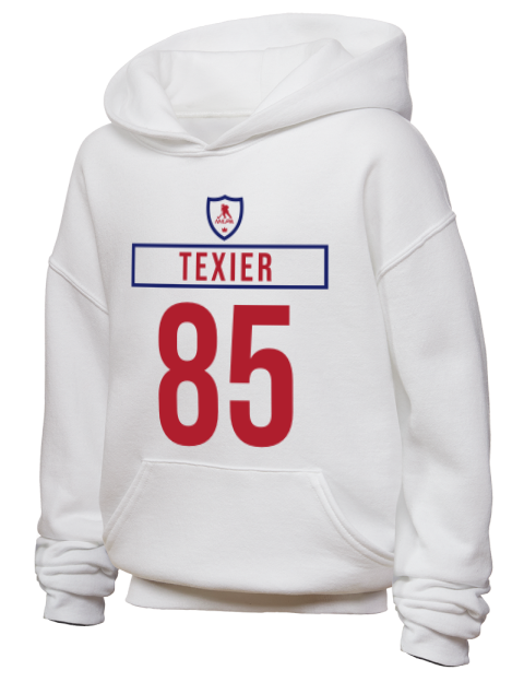 Home Jersey Alexandre Texier Youth Hooded Sweatshirt | Swagsta