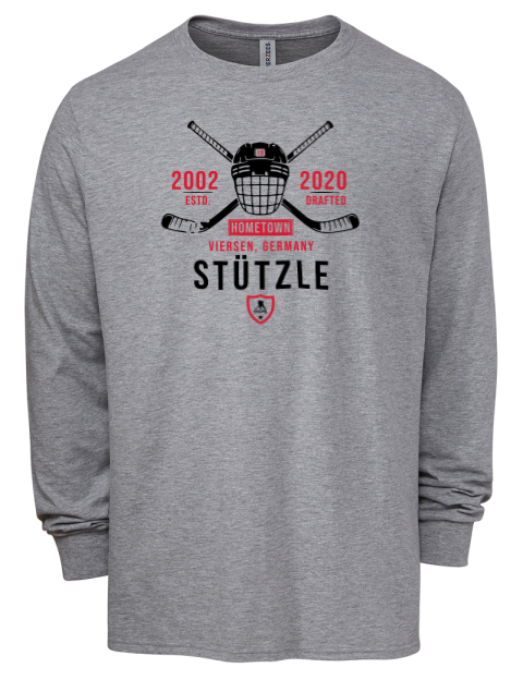 Classic Heritage 1498-2 Tim Stutzle Men's Premium Blend Long Sleeve-T-Shirt | Swagsta