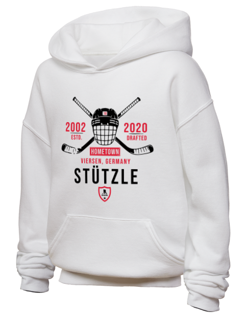 Classic Heritage 1498-2 Tim Stutzle Youth Hooded Sweatshirt | Swagsta