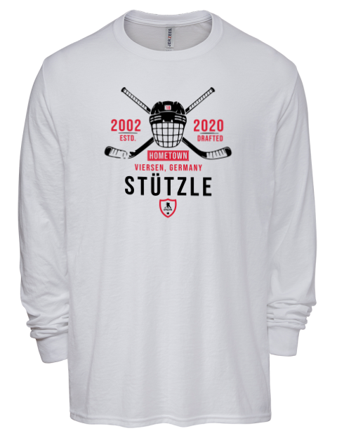 Classic Heritage 1498-2 Tim Stutzle Men's Premium Blend Long Sleeve-T-Shirt | Swagsta