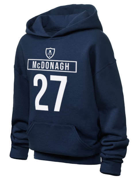 1A Away Jersey Ryan Mcdonagh Youth Hooded Sweatshirt | Swagsta