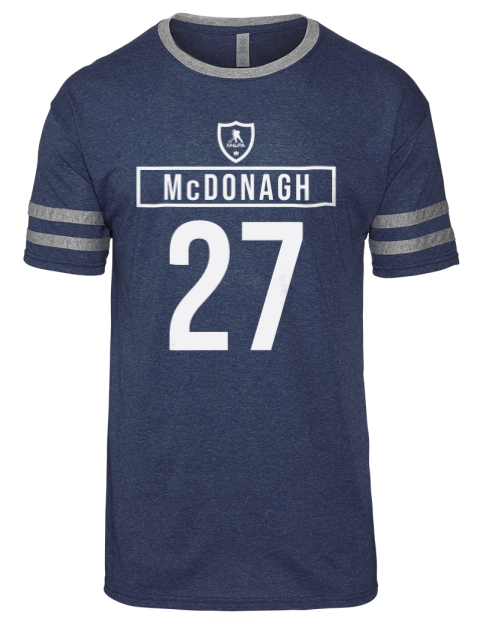 1A Away Jersey Ryan Mcdonagh Men's Tri-Blend T-Shirt | Swagsta