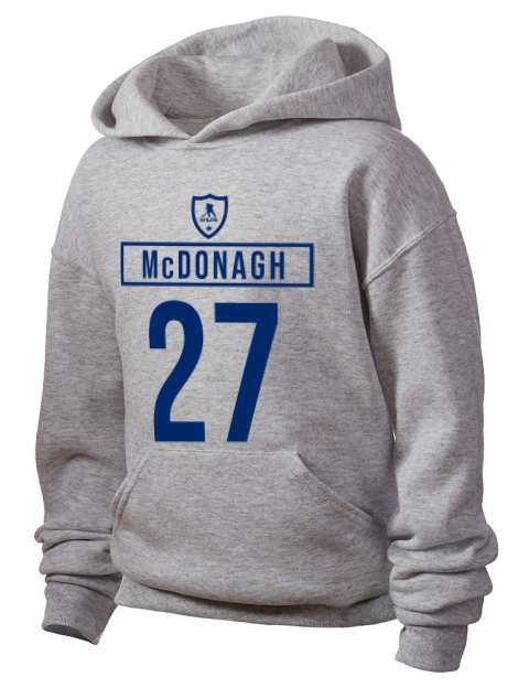 2A Home Jersey Ryan Mcdonagh Youth Hooded Sweatshirt | Swagsta