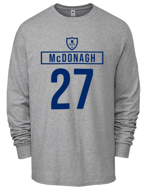 2A Home Jersey Ryan Mcdonagh Men's Long-Sleeve T-Shirt | Swagsta