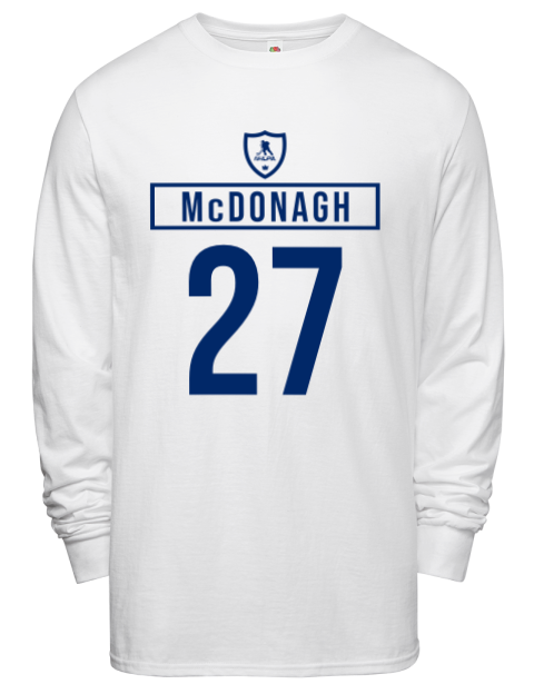 2A Home Jersey Ryan Mcdonagh Men's Long-Sleeve T-Shirt | Swagsta