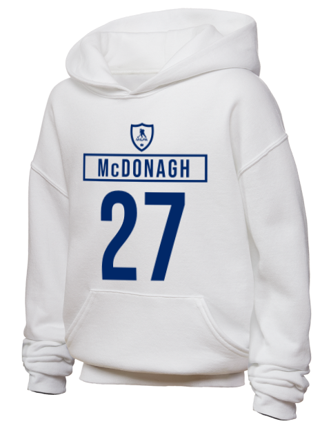 2A Home Jersey Ryan Mcdonagh Youth Hooded Sweatshirt | Swagsta
