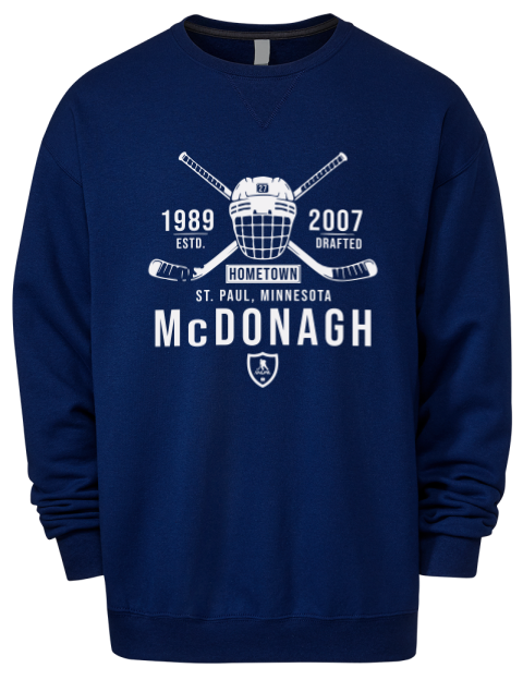 3A Heritage Ryan Mcdonagh Premium Unisex Crewneck Sweatshirt | Swagsta