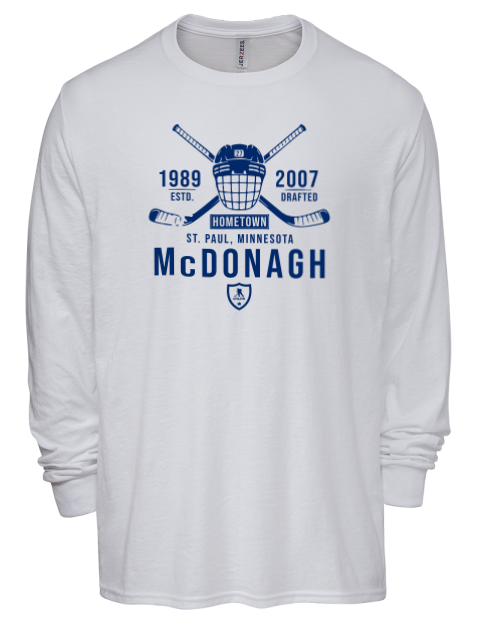 4A Classic Heritage Ryan Mcdonagh Men's Premium Blend Long Sleeve-T-Shirt | Swagsta