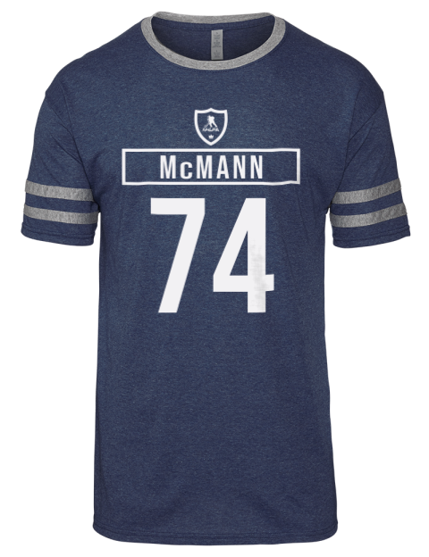 1A Away Jersey Bobby Mcmann Men's Tri-Blend T-Shirt | Swagsta