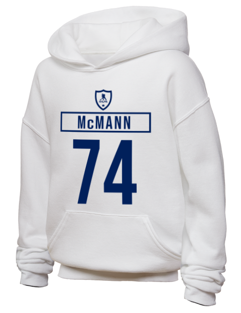 2A Home Jersey Bobby Mcmann Youth Hooded Sweatshirt | Swagsta