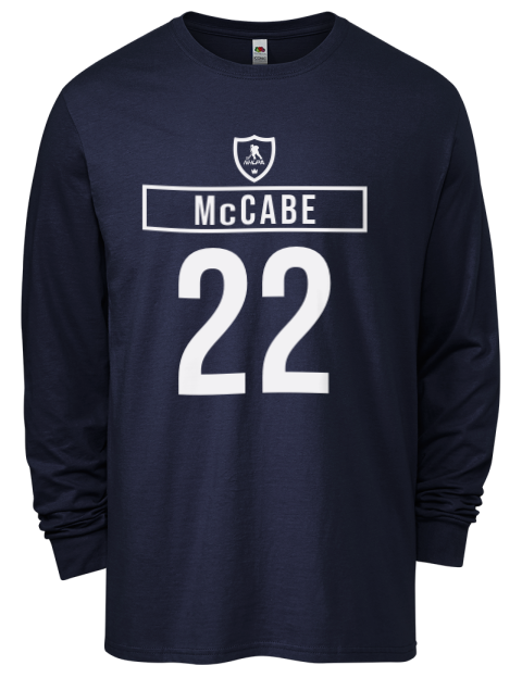 1A Away Jersey Jake Mccabe Men's Long-Sleeve T-Shirt | Swagsta
