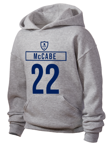 2A Home Jersey Jake Mccabe Youth Hooded Sweatshirt | Swagsta