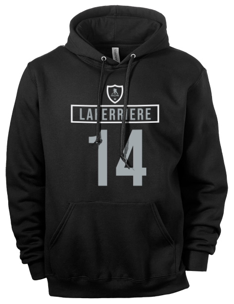 Away Jersey Alex Laferriere Eco Premium Unisex Hooded Sweatshirt | Swagsta