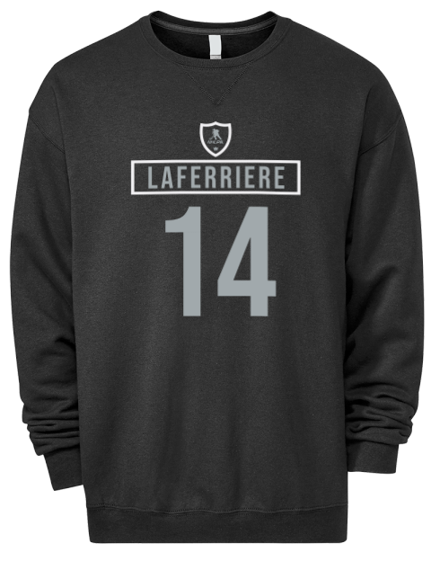 Away Jersey Alex Laferriere Premium Unisex Crewneck Sweatshirt | Swagsta