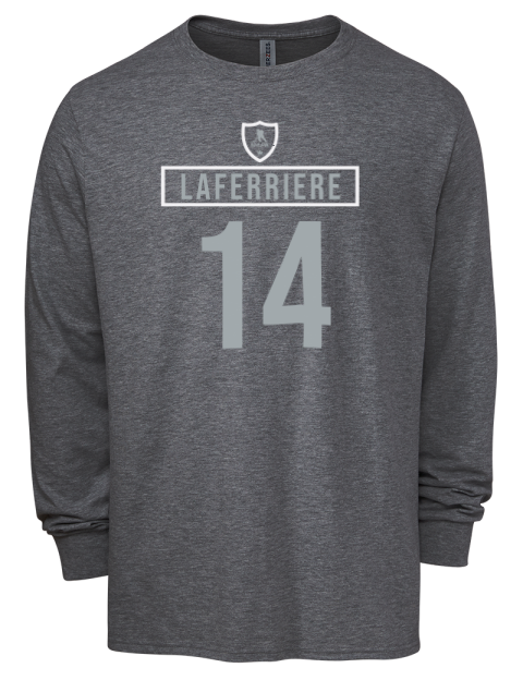 Away Jersey Alex Laferriere Men's Premium Blend Long Sleeve-T-Shirt | Swagsta