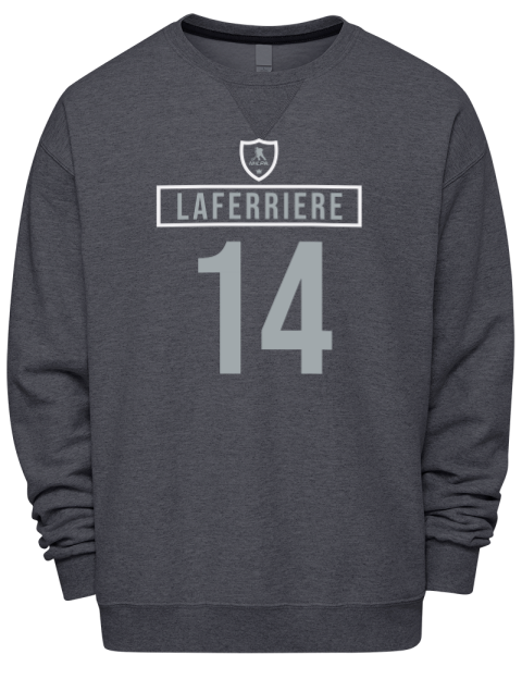 Away Jersey Alex Laferriere Premium Unisex Crewneck Sweatshirt | Swagsta