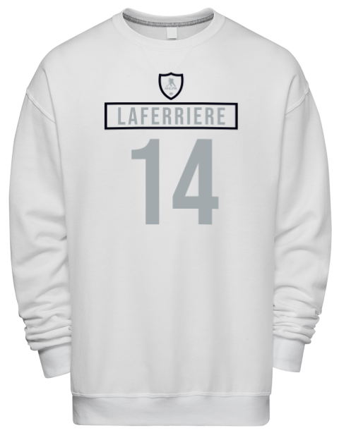 Home Jersey Alex Laferriere Premium Unisex Crewneck Sweatshirt | Swagsta