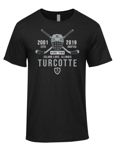 Heritage Alex Turcotte Premium Ring-Spun Cotton Unisex T-Shirt | Swagsta
