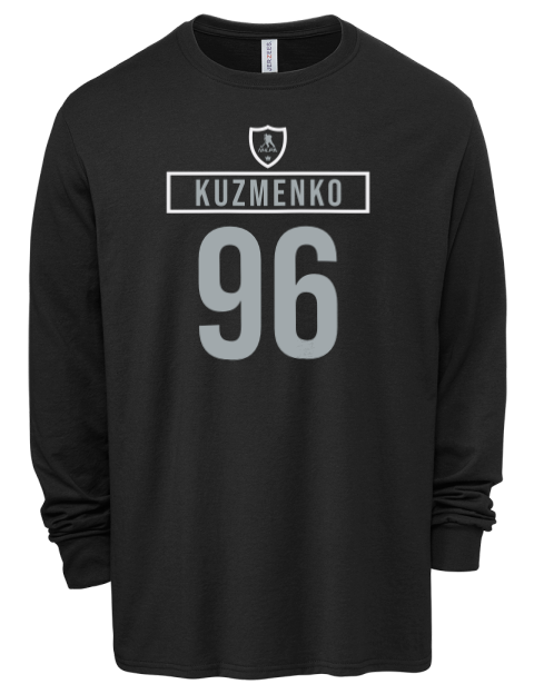 Away Jersey Andrei Kuzmenko Men's Premium Blend Long Sleeve-T-Shirt | Swagsta