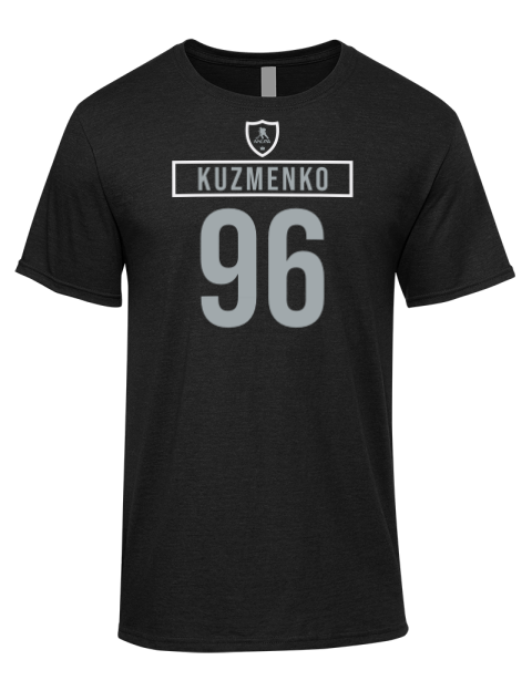 Away Jersey Andrei Kuzmenko Premium Ring-Spun Cotton Unisex T-Shirt | Swagsta