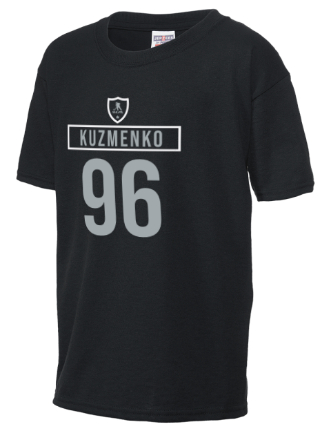 Away Jersey Andrei Kuzmenko Youth T-Shirt | Swagsta