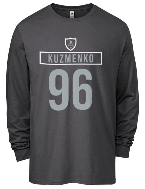 Away Jersey Andrei Kuzmenko Men's Long-Sleeve T-Shirt | Swagsta