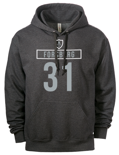 Away Jersey Anton Forsberg Eco Premium Unisex Hooded Sweatshirt | Swagsta