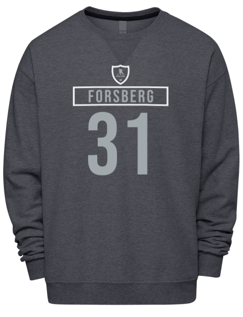 Away Jersey Anton Forsberg Premium Unisex Crewneck Sweatshirt | Swagsta