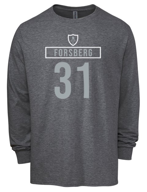 Away Jersey Anton Forsberg Men's Premium Blend Long Sleeve-T-Shirt | Swagsta