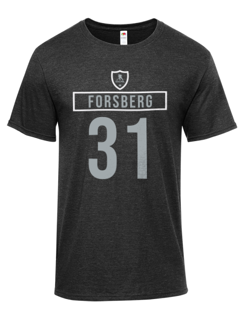 Away Jersey Anton Forsberg Iconic Men's T-Shirt | Swagsta