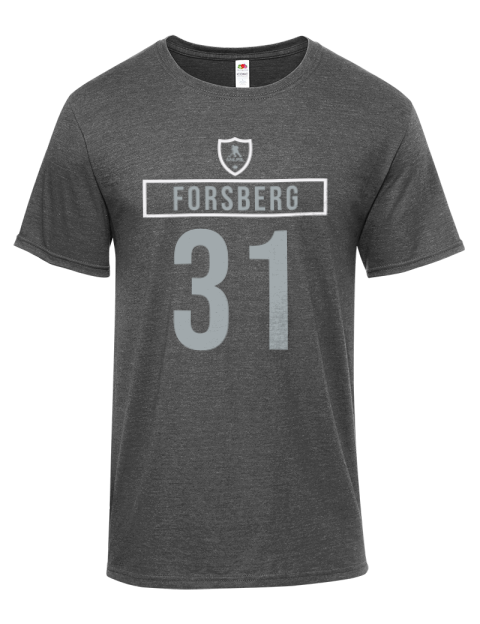 Away Jersey Anton Forsberg Iconic Men's T-Shirt | Swagsta