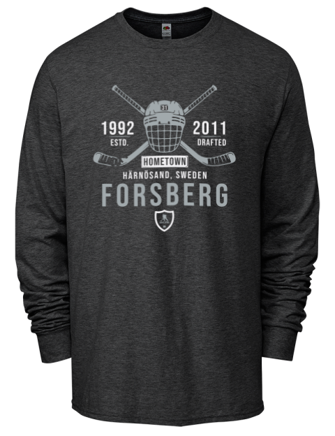 Heritage Anton Forsberg Men's Long-Sleeve T-Shirt | Swagsta