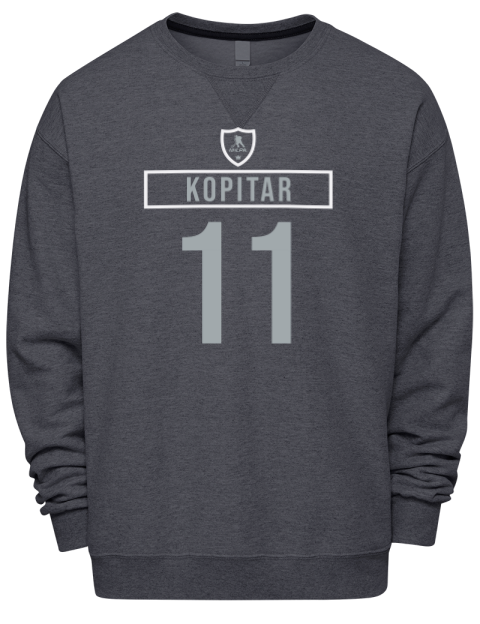 Away Jersey anze kopitar Premium Unisex Crewneck Sweatshirt | Swagsta
