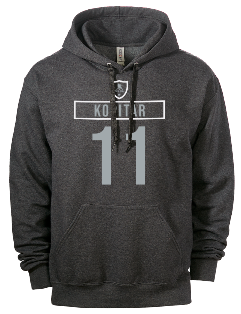 Away Jersey anze kopitar Eco Premium Unisex Hooded Sweatshirt | Swagsta