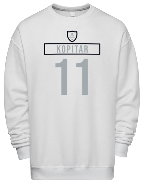 Home Jersey anze kopitar Premium Unisex Crewneck Sweatshirt | Swagsta